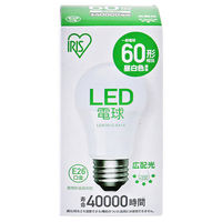 【アスクル限定】アイリスオーヤマ LED電球 E26 広配光 60W相当 昼白色　LDA7N-G-6A14　  オリジナル（わけあり品）