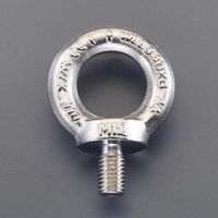 エスコ M6x13.0mm アイボルト(ステンレス製) EA638SC-31 1セット(10個)（直送品）