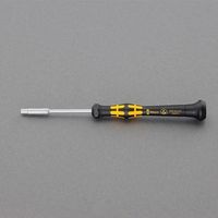 エスコ 4.5x60mm [Nut]ドライバー(精密/ESD) EA550MM-4.5 1セット(3本)（直送品）