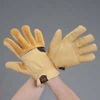エスコ [XL] ドライバー手袋(防寒/合成革) EA915GT-44 1セット(2双)（直送品）