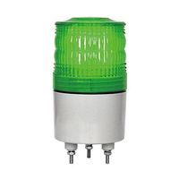 エスコ AC100~200V LED回転灯(緑) EA983FS-169 1個（直送品）