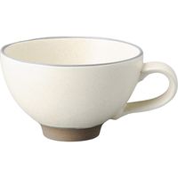 陶里 洋スープカップ 白瀬戸スープカップ (3個入) tri-300879631（直送品）