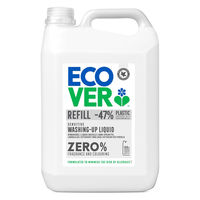 エコベール ゼロ 食器用洗剤（無香料・無着色）5L 1個 大容量 業務用 ECOVER ジョンソン