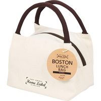 パール金属 保冷バッグ　ボストン型ランチバッグ　ホームレーベル　ナチュラル 295373 1個（取寄品）