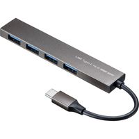 サンワサプライ USB Type-C スリムハブ