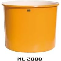 【丸型開放容器】スイコー ML型容器 ML-2000 1個（直送品）