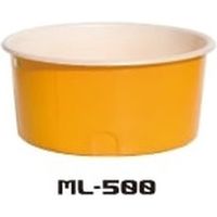 【丸型開放容器】スイコー ML型容器 ML-500 1個（直送品）
