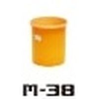【丸型開放容器】スイコー M型容器 M-38 1個（直送品）