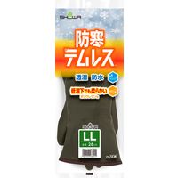 【ビニール手袋】 ショーワグローブ 防寒テムレス No.282 オリーブグリーン LL 1双