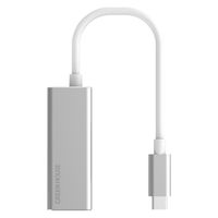 有線LAN アダプタ USB Type-C Gigabit対応 LANアダプタ GH-ULACA-SV 1個 グリーンハウス