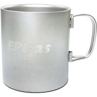 ユニバーサルトレーディング EPIgas ダブルウォール チタンマグ T-8115 1個（直送品）