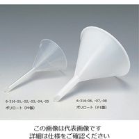 ニッコー・ハンセン ポリロート(PE製) φ180mm 6-316-08 1セット(4個:1個×4)（直送品）