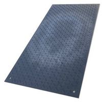 ウッドプラスチックテクノロジー イベント用樹脂製敷板 Wターフ 黒 2枚入り WT-BLA-2（直送品）