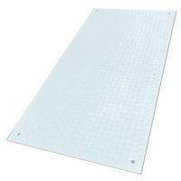 ウッドプラスチックテクノロジー イベント用樹脂製敷板 Wターフ 白