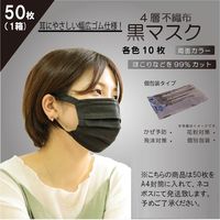 A4封筒 マスク 個包装 箱無し ネコポス 感染対策 使い捨て ファッション