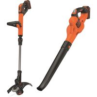 ブラック・アンド・デッカー BLACK&DECKER 18Vナイロントリマー/ブロワーコンボ GLGW18C 1セット（直送品）