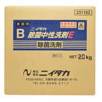 ニイタカ 除菌中性洗剤Ｅ　20kg BIB 231102 1箱（直送品）