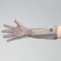 エスコ [XS/440mm] 手袋(5本指/ステンレス製/左右兼用) EA354SE-25 1枚（直送品）