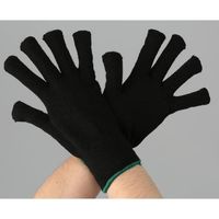 エスコ [L/XL] 手袋(防寒インナー/アクリル) EA915GF-147 1セット(10双)（直送品）