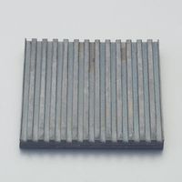 エスコ（esco） 300x300x10mm ゴム板（両面筋入/黒） 1セット（3枚） EA997XC-96（直送品）