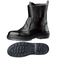 ミドリ安全 JIS規格 安全靴 長編上 ブーツ RT173N 23.5cm ブラック 1630005106 1足（直送品）