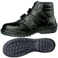ミドリ安全 JIS規格 安全靴 中編上 ハイカット RT725 23.5cm ブラック 1810000206 1足（直送品）