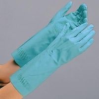ミドリ安全　ニトリル製手袋　ＶＥＲＴＥ-２５１　グリーン　１セット（10双入）