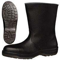 ミドリ安全 JIS規格 安全靴 半長靴 CF140 28.0cm ブラック 1342023215 1足（直送品）