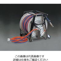 エスコ 30m 逆火防止器付ガスリール(酸素・アセチレン用) EA300-11 1台（直送品）