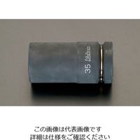 エスコ 1”DRx24mm 薄肉インパクトディープソケット EA164FC-24 1個（直送品）
