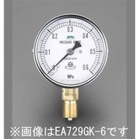 エスコ 75mm/0ー1.6MPa 圧力計(耐脈動圧形) EA729GL-16 1個（直送品）