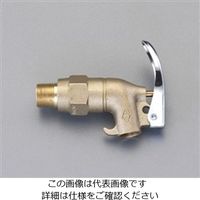 エスコ 3/4”NPT ドラム缶バルブ(高粘度用/真鍮製) EA991JL-25 1個（直送品）