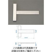 エスコ 200x140mm T型スクエアー EA719AP-3 1個（直送品）