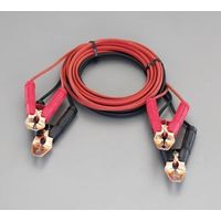 エスコ（esco） 5.0m ブースターケーブル（バックアップ機能付） 1本 EA812JY-82（直送品）