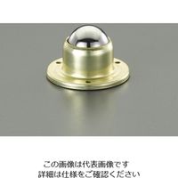 エスコ 44.0x27.0mm ボールキャスター EA986S-22 1セット(4個)（直送品）