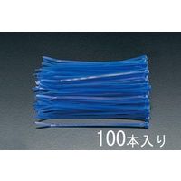 エスコ 100x 2.5mm 結束バンド(青/100本) EA475D-100 1セット(3500本:100本×35袋)（直送品）