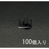 エスコ 6.3mm ケーブルクリップ(100個) EA947FB-6.3 1セット(300個:100個×3袋)（直送品）