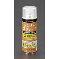 エスコ 300ml シンナースプレー EA942C-5D 1セット(5本)（直送品）