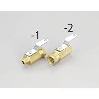 エスコ NPT1/4”xNPT1/4” ボールバルブ EA496DC-2 1セット(3個)（直送品）