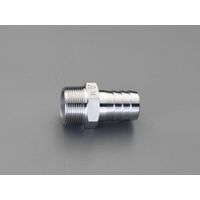 エスコ R 1・1/2”x 40mm 雄ねじステム(ステンレス製) EA141A-152 1セット(2個)（直送品）