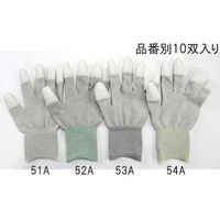 エスコ [L] 手袋(制電/10双) EA354AB-53A 1セット(20双:10双×2袋)（直送品）