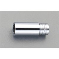 エスコ 1/4”DRx14mm ディープソケット EA618NK-14 1セット(4個)（直送品）