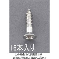 エスコ 2.7x 20mm 皿頭木ねじ(ステンレス製/16本) EA949ED-274 1セット(320本:16本×20パック)（直送品）