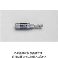 エスコ 1/4”Hex/75mm ビットホルダー(インパクト用・Mag付) EA611M-2 1セット(2個)（直送品）