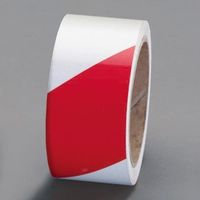 エスコ 50mmx9.1m 反射テープ(エンジニアグレード)赤/白 EA983G-15 1セット(2巻)（直送品）