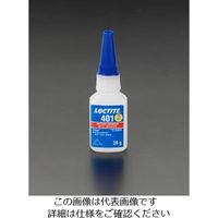 エスコ 20g 瞬間接着剤(超高速・中粘度) EA936AA-1 1セット(60g:20g×3個)（直送品）