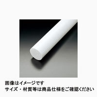 サンプラテック 塩化ビニール丸棒 100mmφ×1M 08580 1本（直送品）