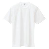 アイトス（AITOZ） 吸汗速乾（クールコンフォート）半袖Tシャツ（ポケット無し）（男女兼用） ホワイト 5L 10574-001（直送品）