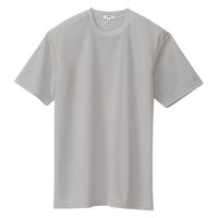 アイトス（AITOZ） 吸汗速乾（クールコンフォート）半袖Tシャツ（ポケット無し）（男女兼用） グレー 3L 10574-004（直送品）