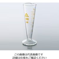 アズワン 液量計(円錐形・ハイグラス) 100mL 1-2072-05 1個（直送品）